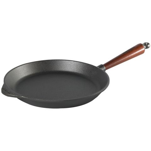 Wok en fonte avec accessoires 24 cm 2 personnes Kela 