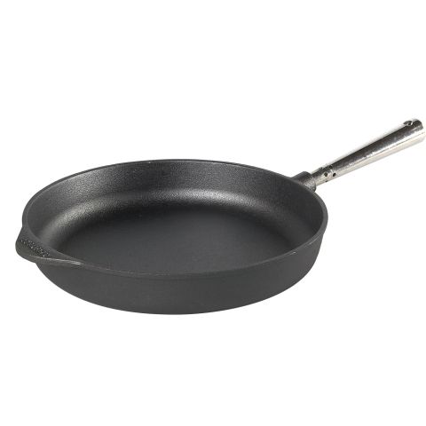 poele sauteuse en fonte skeppshult manche inox