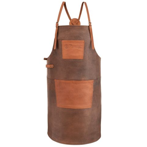 tablier de cuisine en cuir de buffle