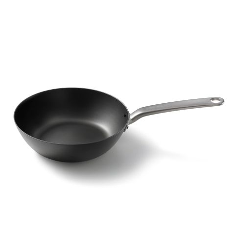 Poêle haute cuisson wok en fer Skottsberg 28 cm