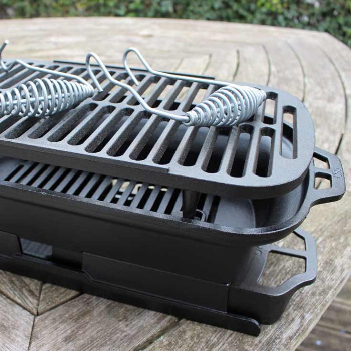 Barbecue portable en fonte