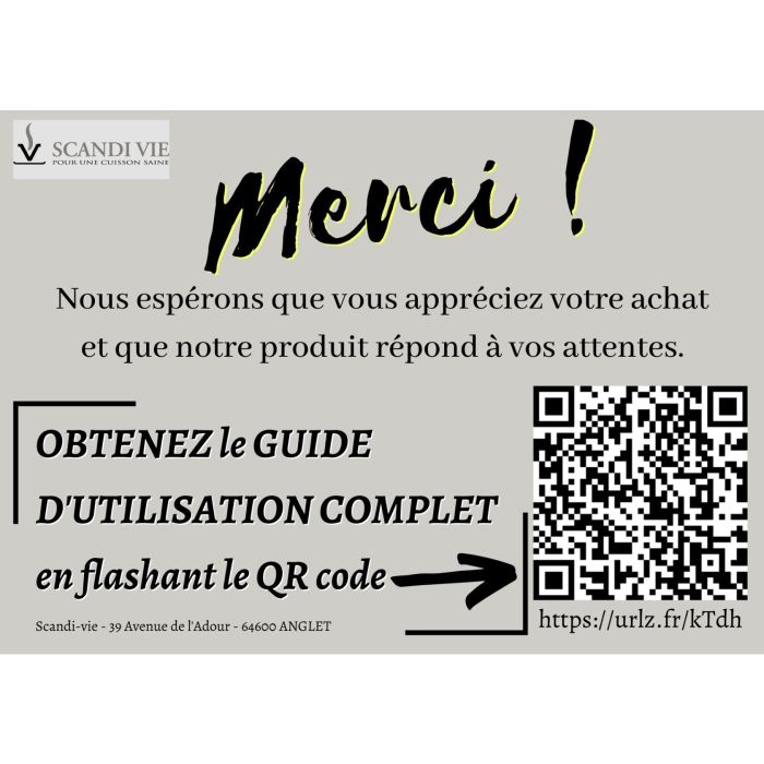 Carte visite Amazon poele fer main product photo
