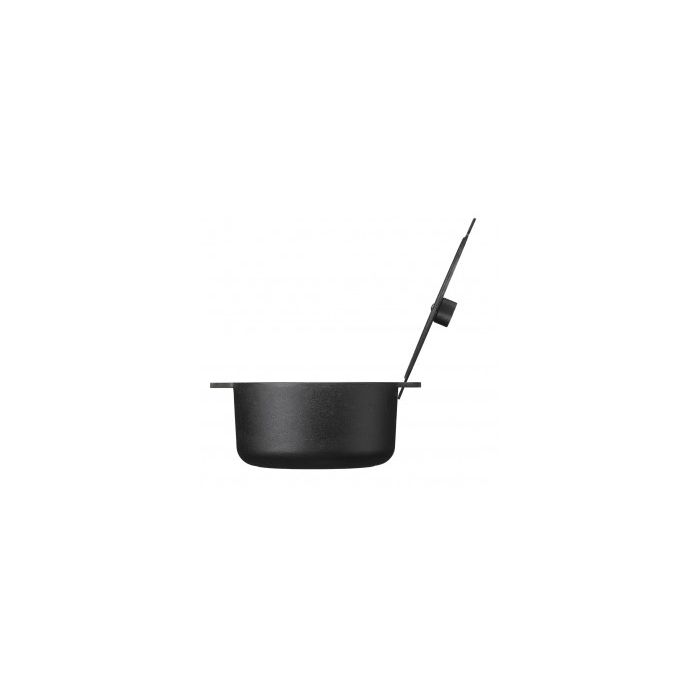 Sauteuse en fonte sans revetement skeppshult + plat grill - Grystapel