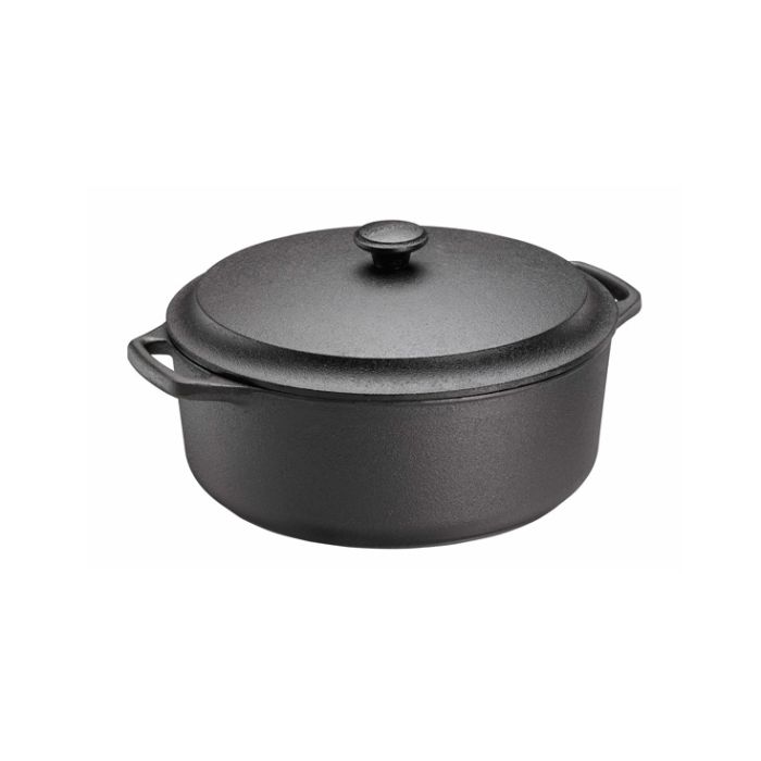 Cocotte en fonte naturelle, cuisson mijottée