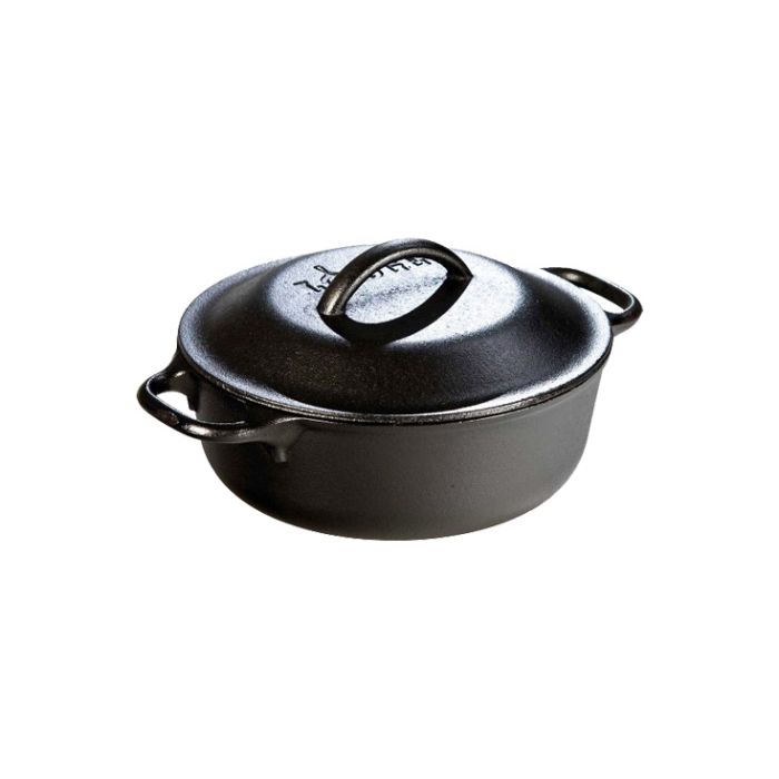 Cocottes en fonte induction 2 en 1 couvercle sauteuse