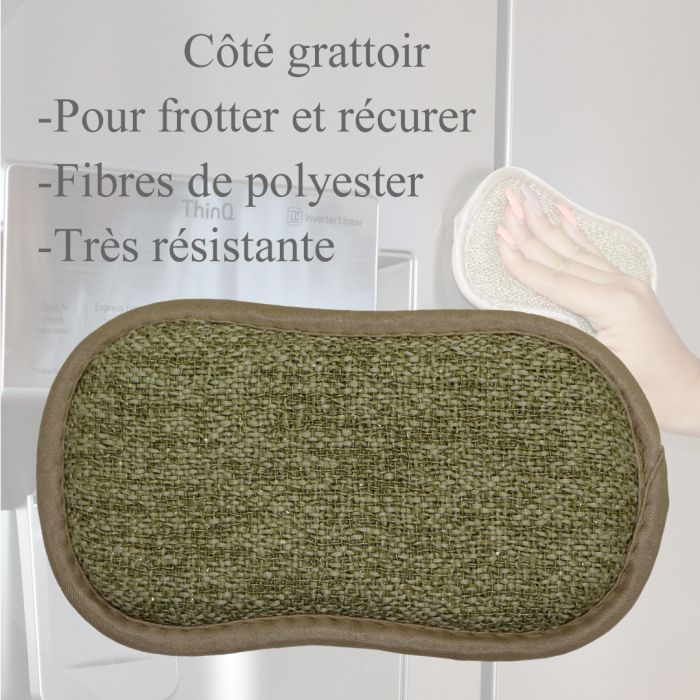 Grattoir à linge pour vaisselle - Anti-adhésif - Absorbant l'huile - Sans  odeur - Séchage rapide - Broyeur parfait pour laver la vaisselle - Plus  d'éponges avec l'odeur de moisissure : 