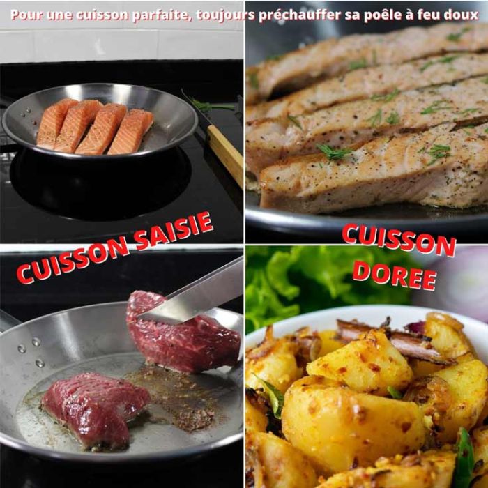 Cuisson dorée / saisie