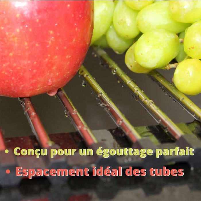 Egouttoir en inox alimentaire
