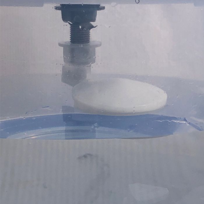 Fontaine à eau filtrante 6L avec défaut fissure (sans fuite)