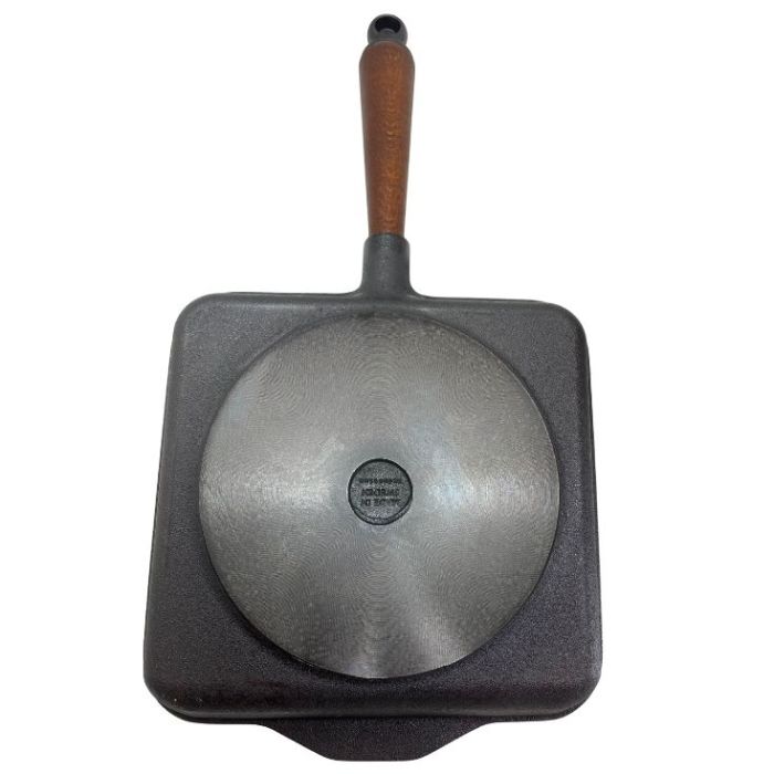 Plaque De Cuisson/grill Carrée Brights 11 Pouces - Antiadhésive, Anodisée - Grise