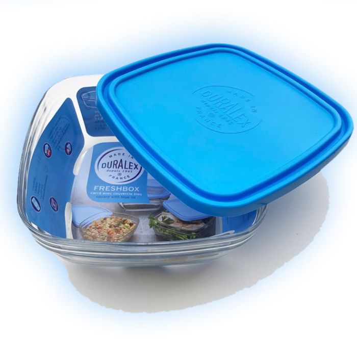 Boite de conservation verre 17 cm main product photo