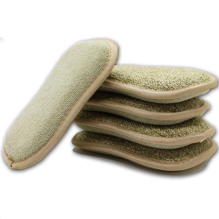 Eponge lavable réutilisable microfibre