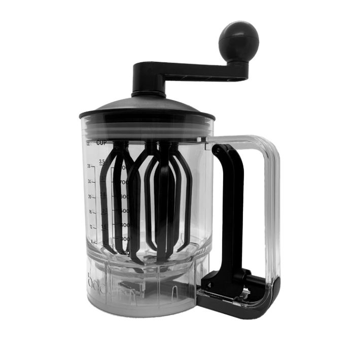 Poêle blinis 14cm + distributeur de pate automatique