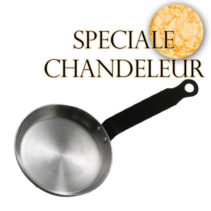 Mini poêle en fer - blinis / oeuf / pancake 14 cm main product photo