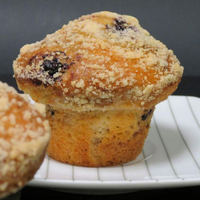 Recette muffin myrtille moule Gobel