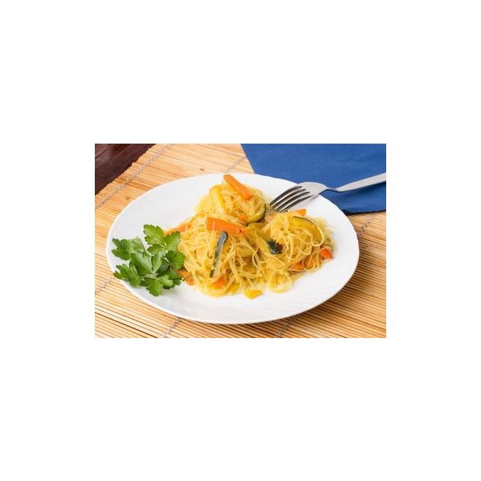 spaghettis de chou aux legumes 
