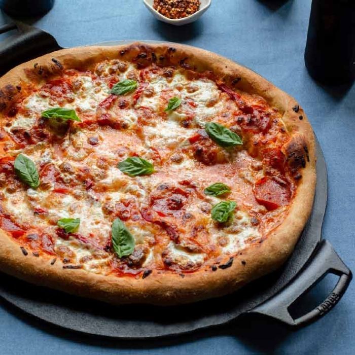 Cuisson pizza au four