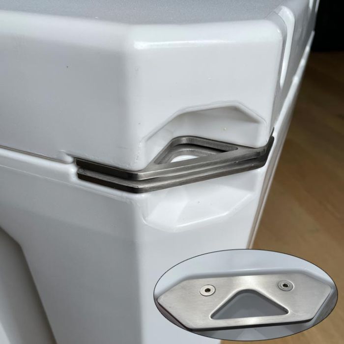 Glacière rigide 50L Blanche - Longue durée 12 jours