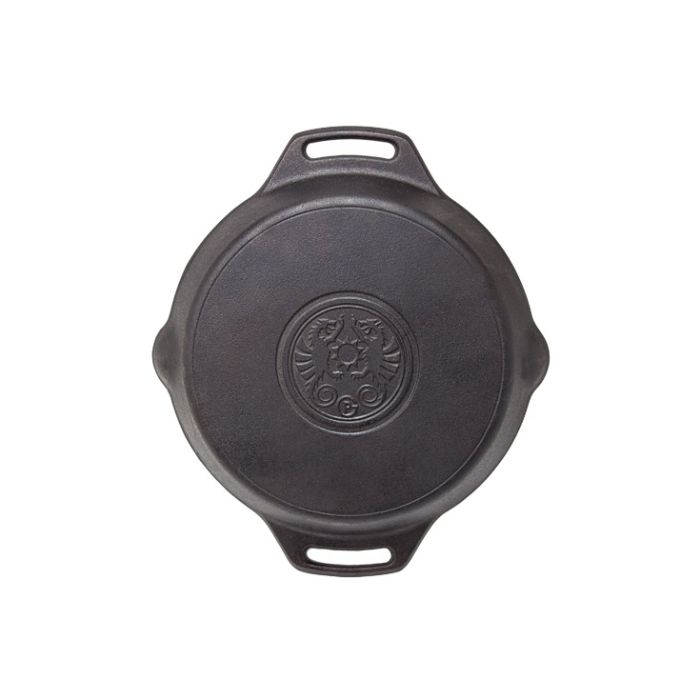 Plat à four en fonte rond 30 cm