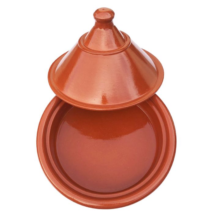 Tajine du Maroc 36 cm non émaillé en terre cuite, sans plomb, tajine fait  main