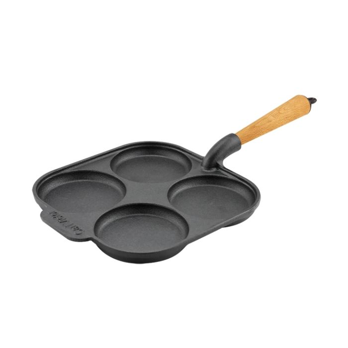 Mini poêle en fer – blinis / oeuf / pancake 14 cm