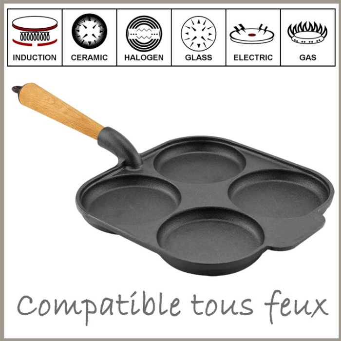 Poêle pancakes et blinis Chevalier - Batterie de cuisine