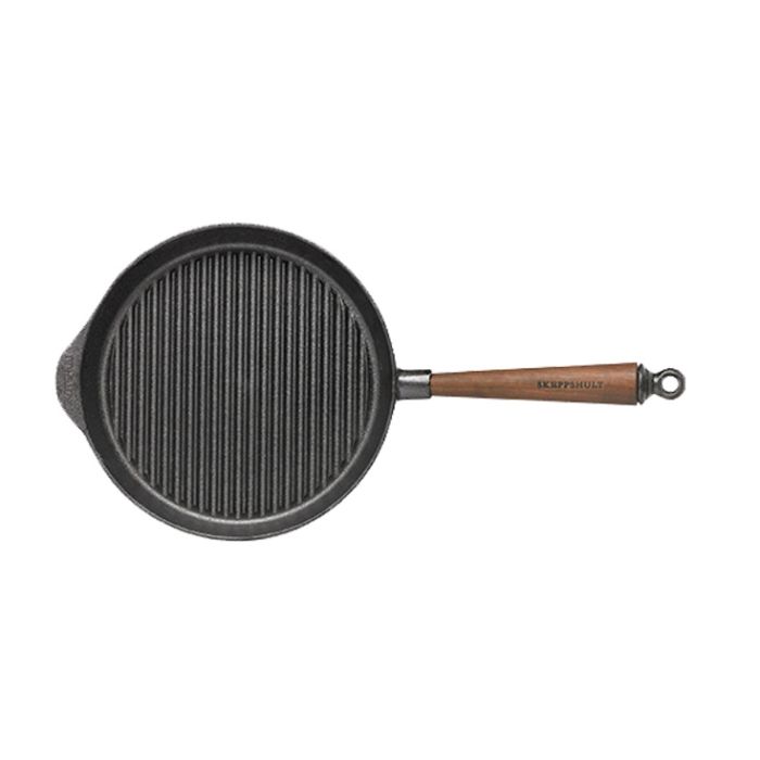 poêle fonte naturelle grill