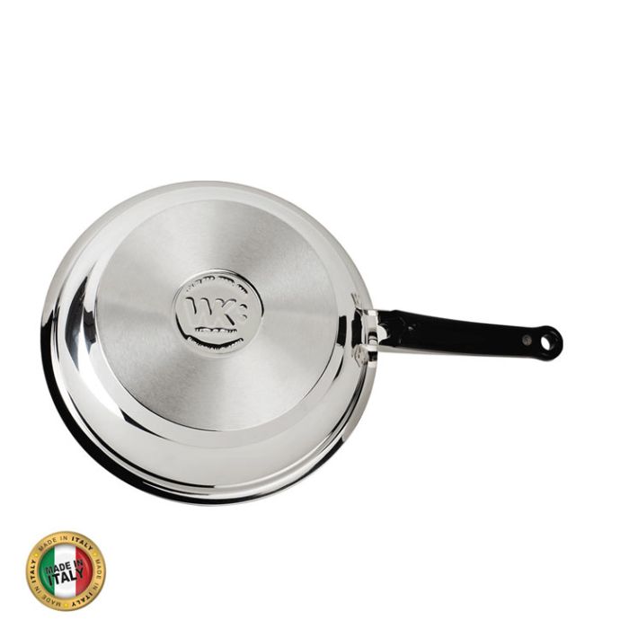 Poele inox avec fond épais 11mm