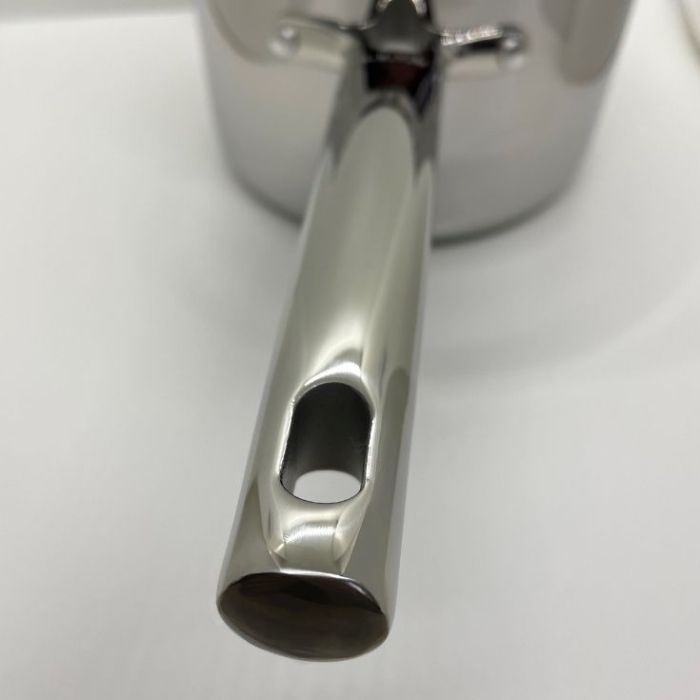 Poignée inox massif casserole