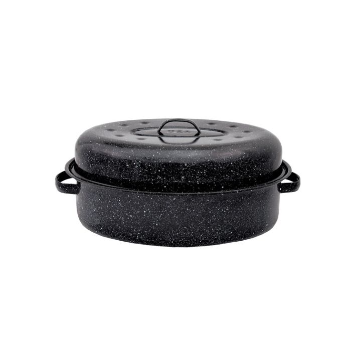 Cocotte acier émaillé Moyen modèle main product photo