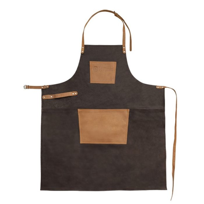 Cuir véritable de buffle, tablier épais