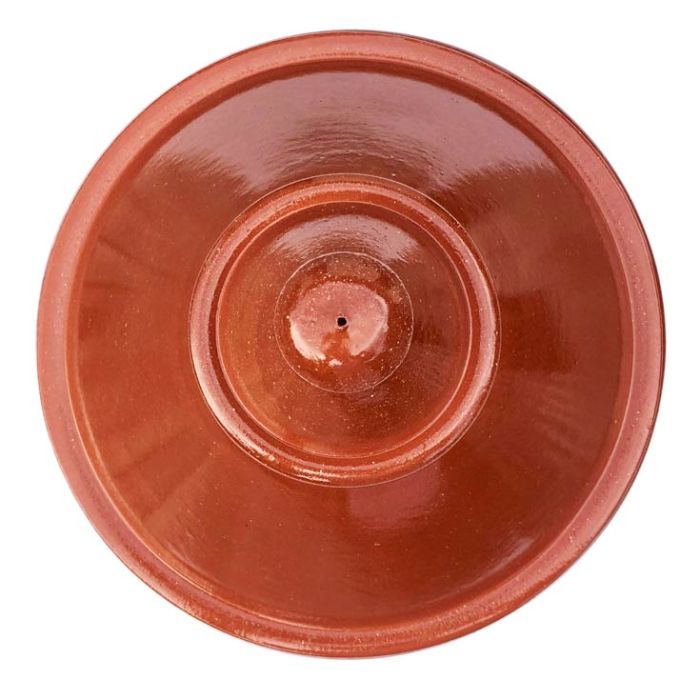 couvercle tajine en terre cuite sain