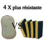 Difference entre eponge microfibre et éponge normale