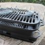 Barbecue portable en fonte