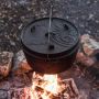 Marmite a suspendre sur feu de bois