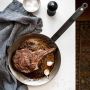 Cote d'agneau a la poele