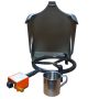 Kit plancha en fonte et bruleur gaz