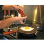 œuf dans poele a crepe 