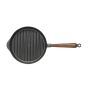 poêle fonte naturelle grill