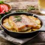 Poele au four saumon