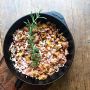 poelee dans wok en fonte