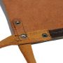 coutures tablier en cuir petromax