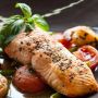 saumon saisi dans poele grill skeppshult
