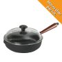 Sauteuse avec couvercle 24cm