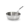 Poêle sauteuse en inox sans PFAS ni produit toxique