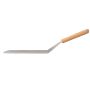 Spatule inox inclinée pour cuisiner et retourner les aliments