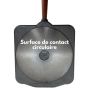 Lot 2 poêles à crêpes carrées