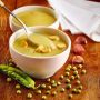 Soupe velouté faite a la poêle