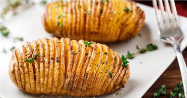 Recette des pommes de terre Hasselback