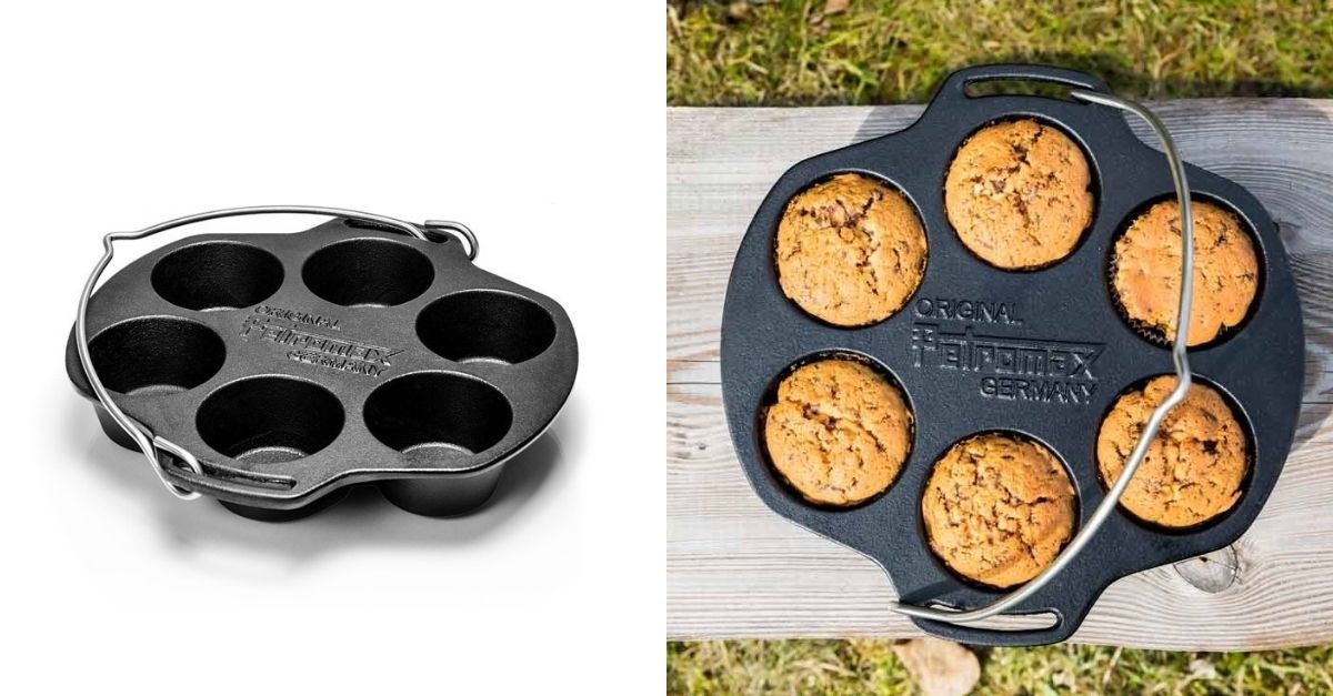 moule muffin fonte durable